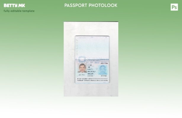 Модерен стил индиски пасош шаблон за страници за присутни страници